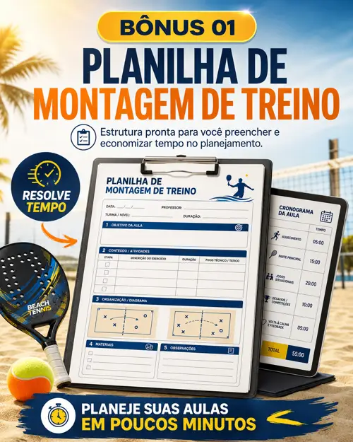 Bônus 01 — Planilha de Montagem de Treino